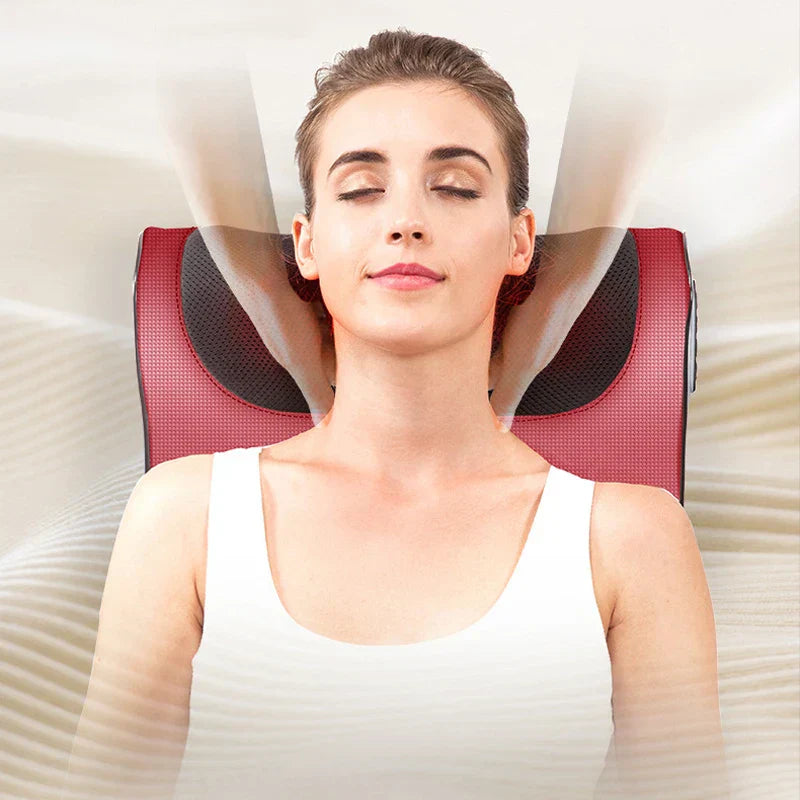 Glam Mania™ Red Pillow Massager – جهاز تدليك الوسادة الحمراء