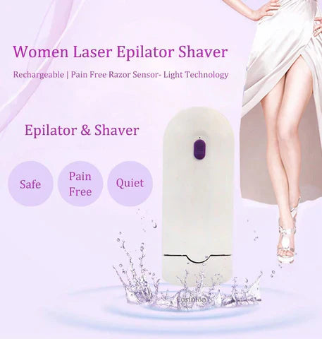 Glam Mania™Purple Epilator – آلة إزالة الشعر البنفسجية