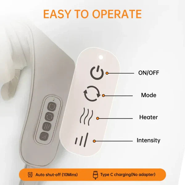 Glam Mania™ Kneading Massager (Shoulder and Neck) – مدلك عجن للكتف والرقبة