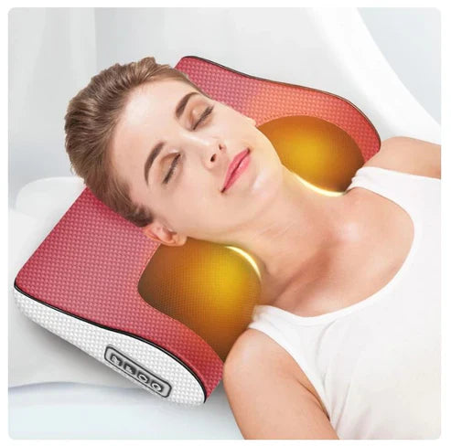 Glam Mania™ Red Pillow Massager – جهاز تدليك الوسادة الحمراء